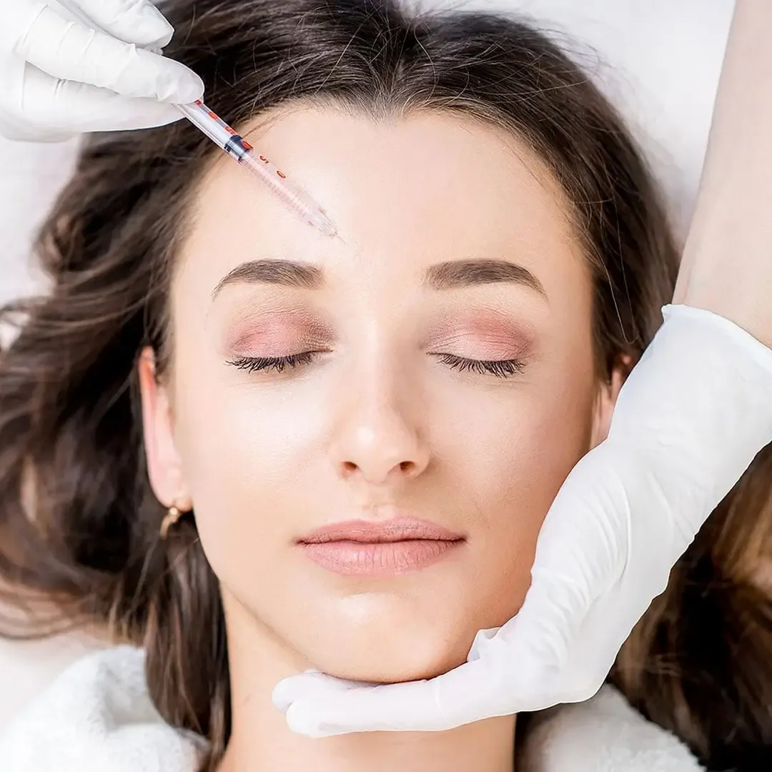 Pele com sinais de perda de firmeza em avaliação facial Pele com sinais de perda de firmeza em avaliação facial