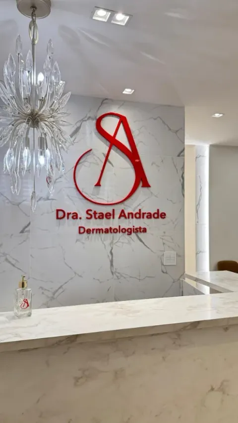 Recepção do consultório da Dra. Stael Andrade